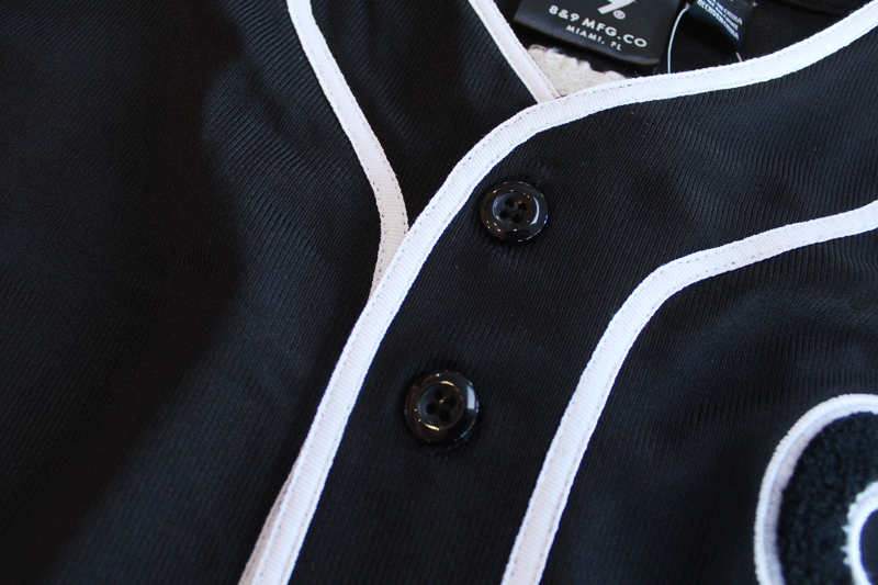 Mini Keys Cotton Baseball Jersey White – 8&9 Clothing Co.