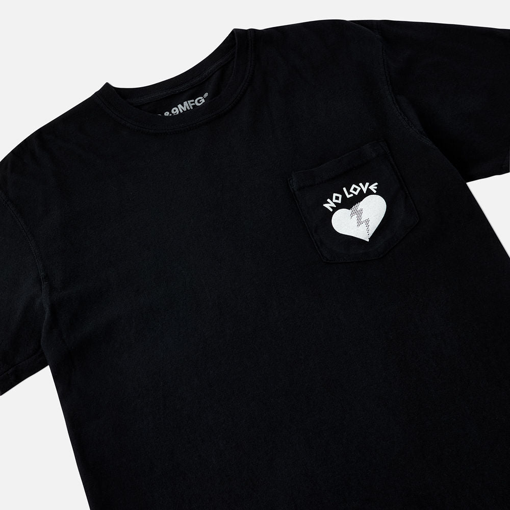 No Love T Shirt Black – 8&9 Clothing Co.