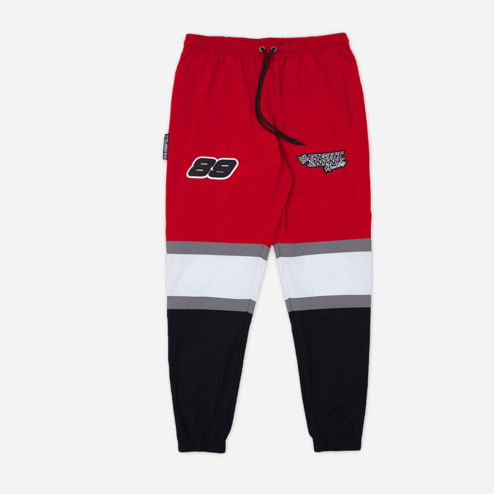 Race Team Nylon Pants Red – 8&9 Clothing Co.