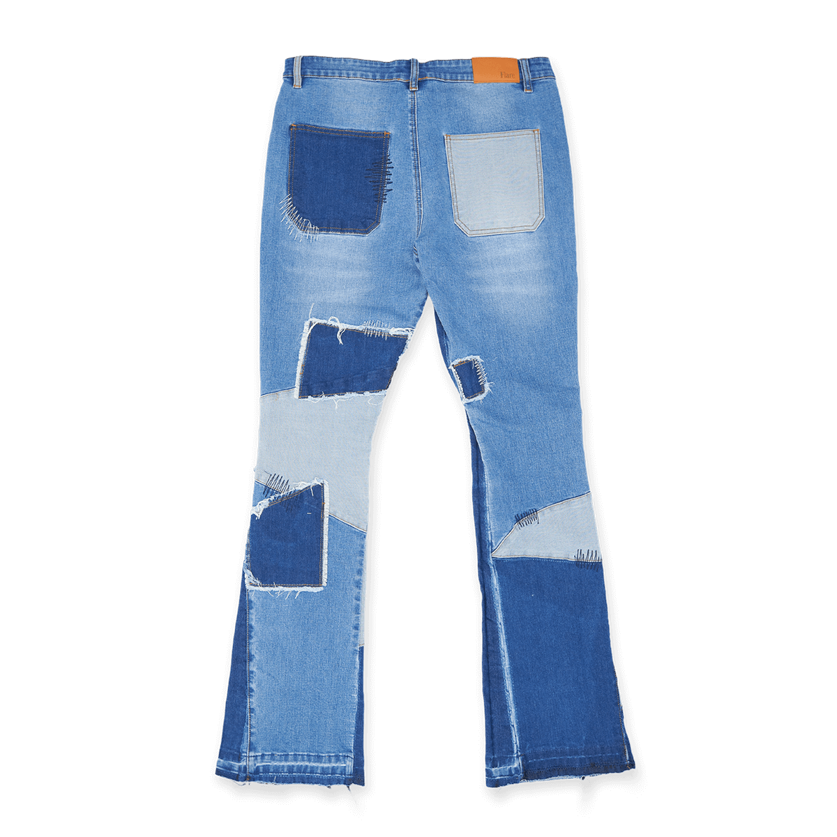 Streetwear Brand 2828 buy Stacked Blue Jean Denim Pants