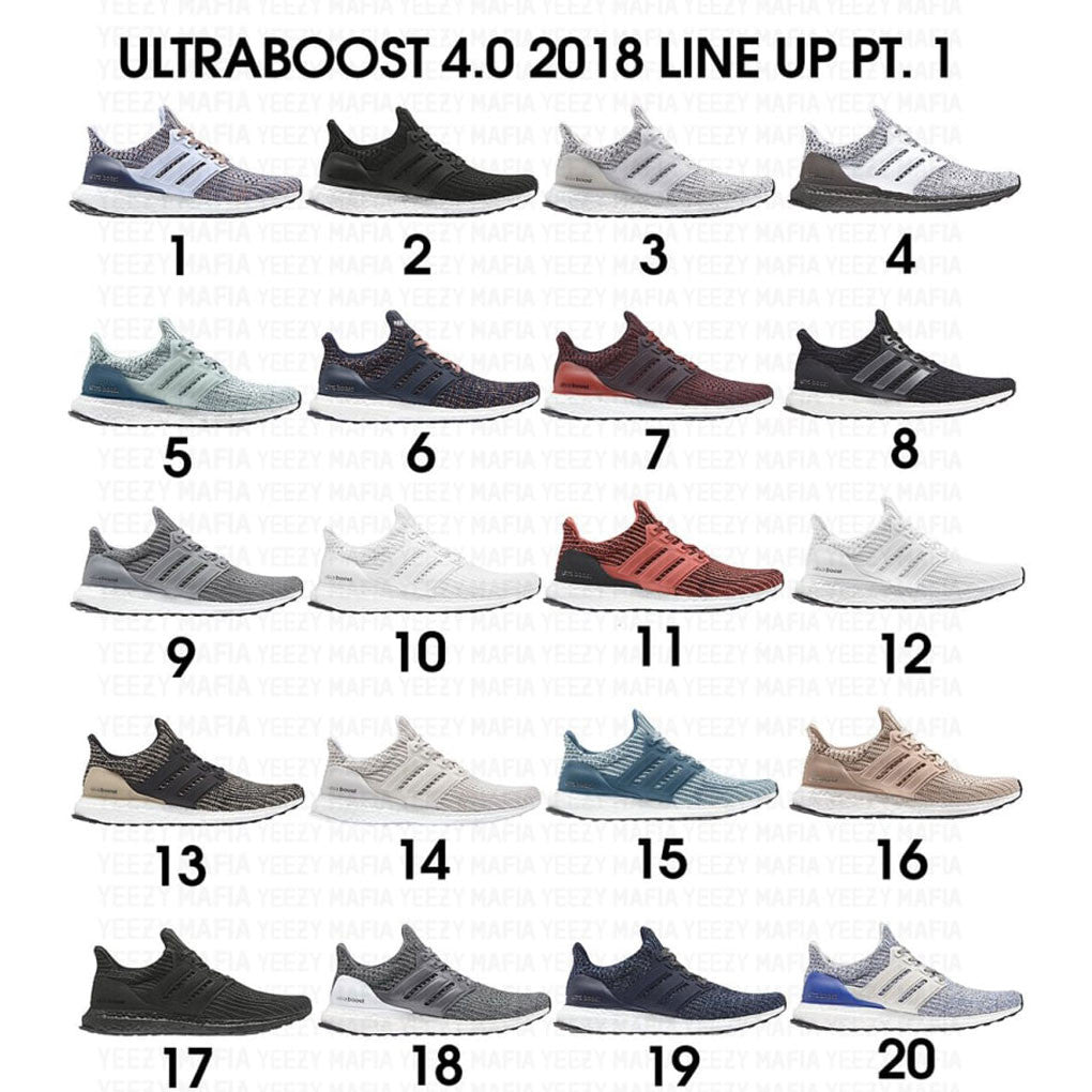 Adidas Ultra Boost 4.0 2018 Release