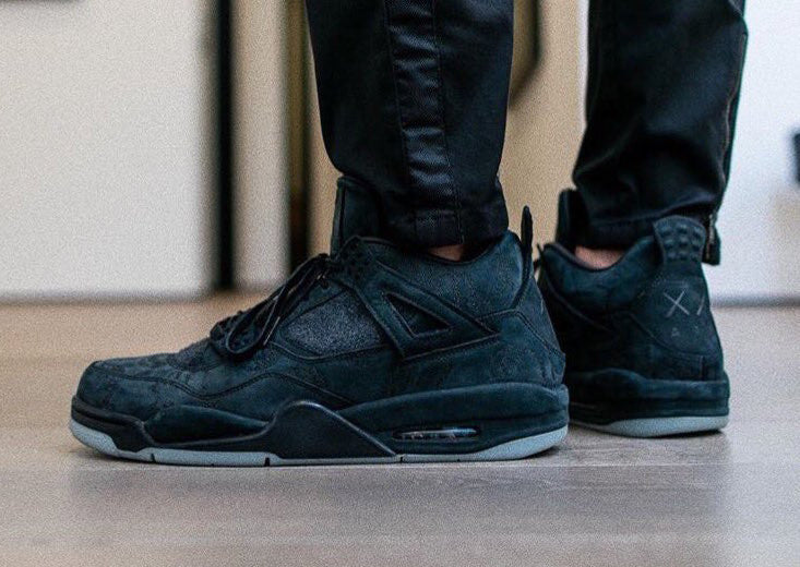 Kaws Reveals Black Version Of Jordan 4 Collab