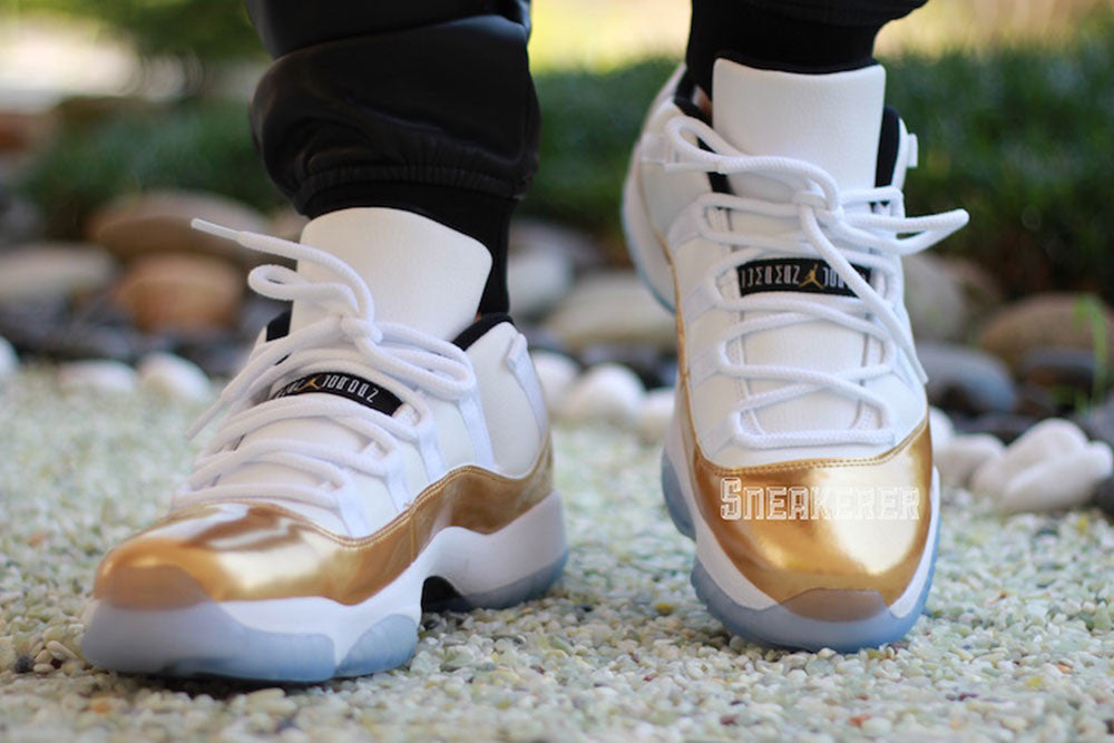 Shirts That Match Jordan Metallic Gold 11 Low Closing Ceremony