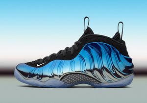 Nike Air Foamposite One Blue Mirror 2015 Release