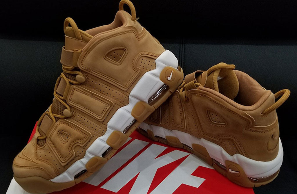 Nike Air More Uptempo Wheat Detailed Look