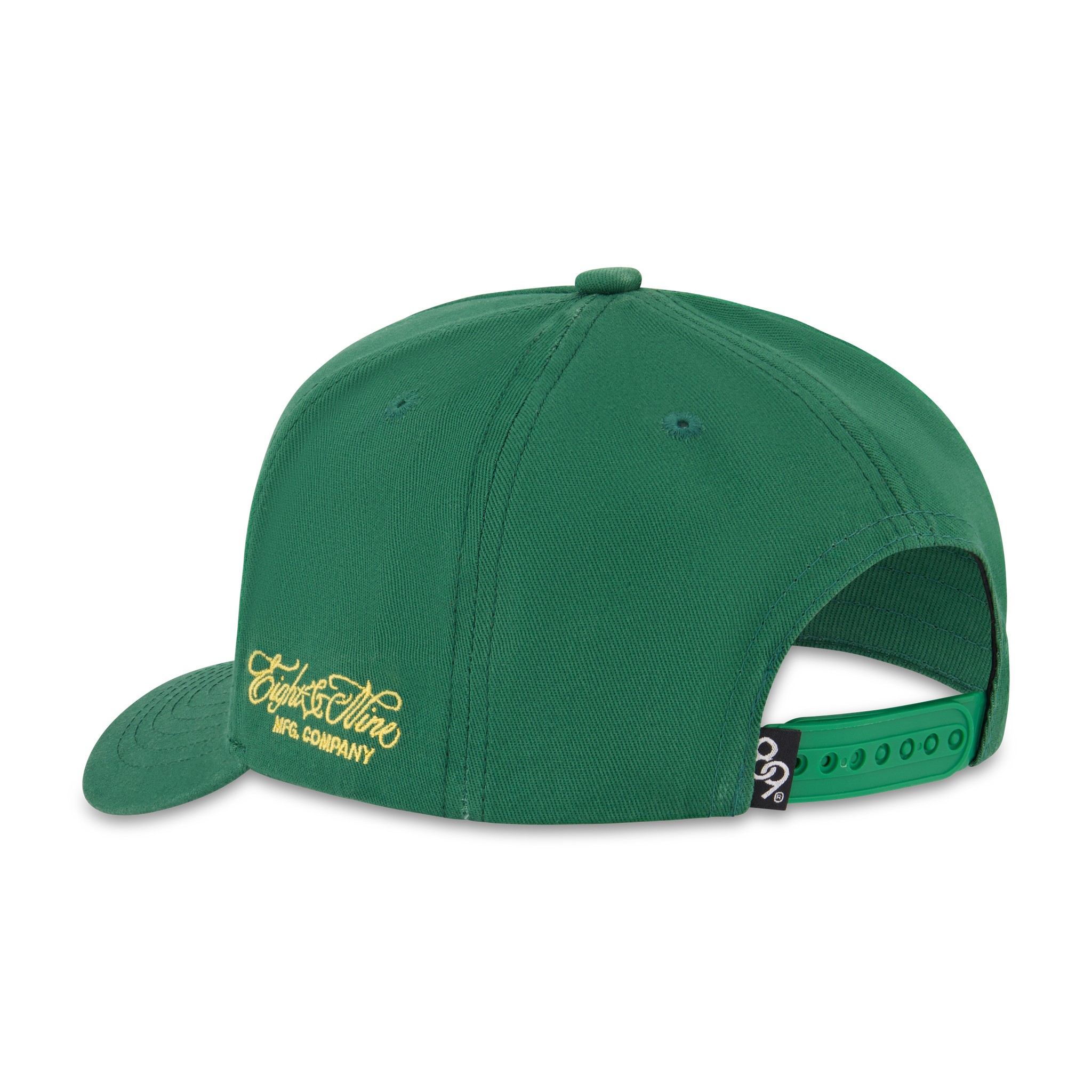 3 Bears Green Snapback Hat