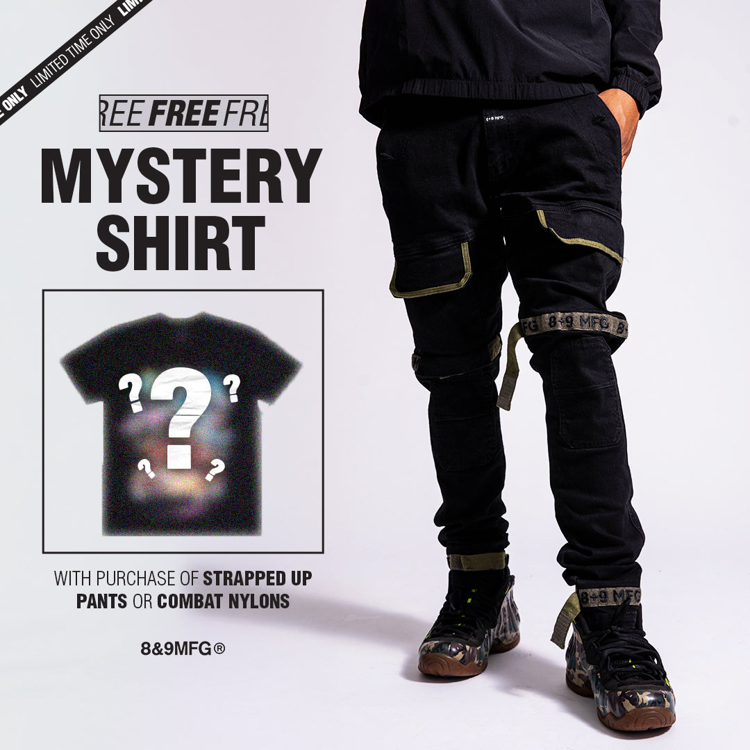 NAVY Mystery T-Shirt (FREE when buy Strapped Up or Combat Nylon Pants)