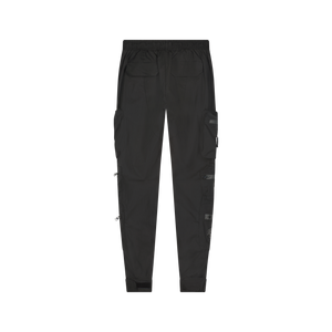 Combat Nylon Joggers Black