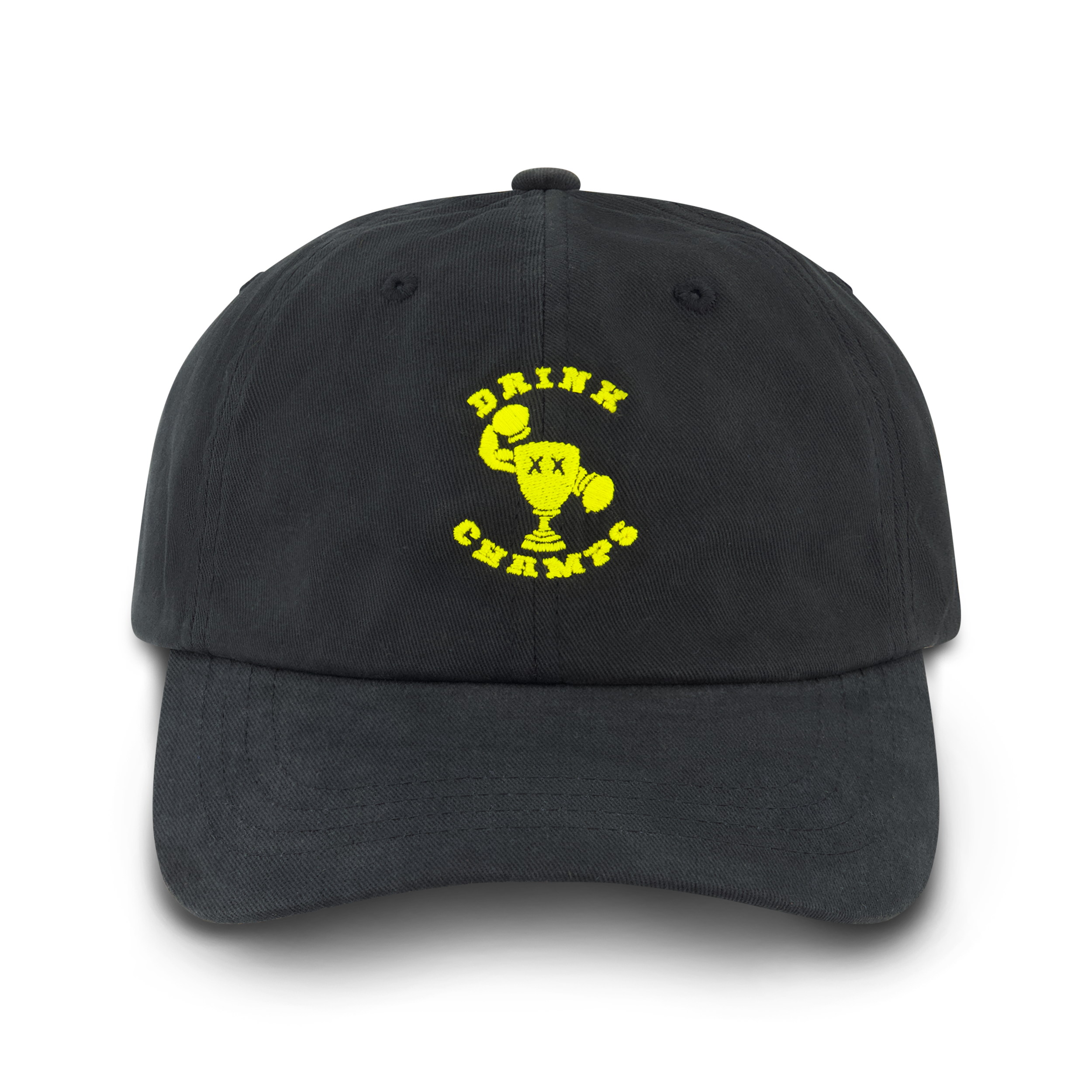 Drink Champs Dad Hat Black