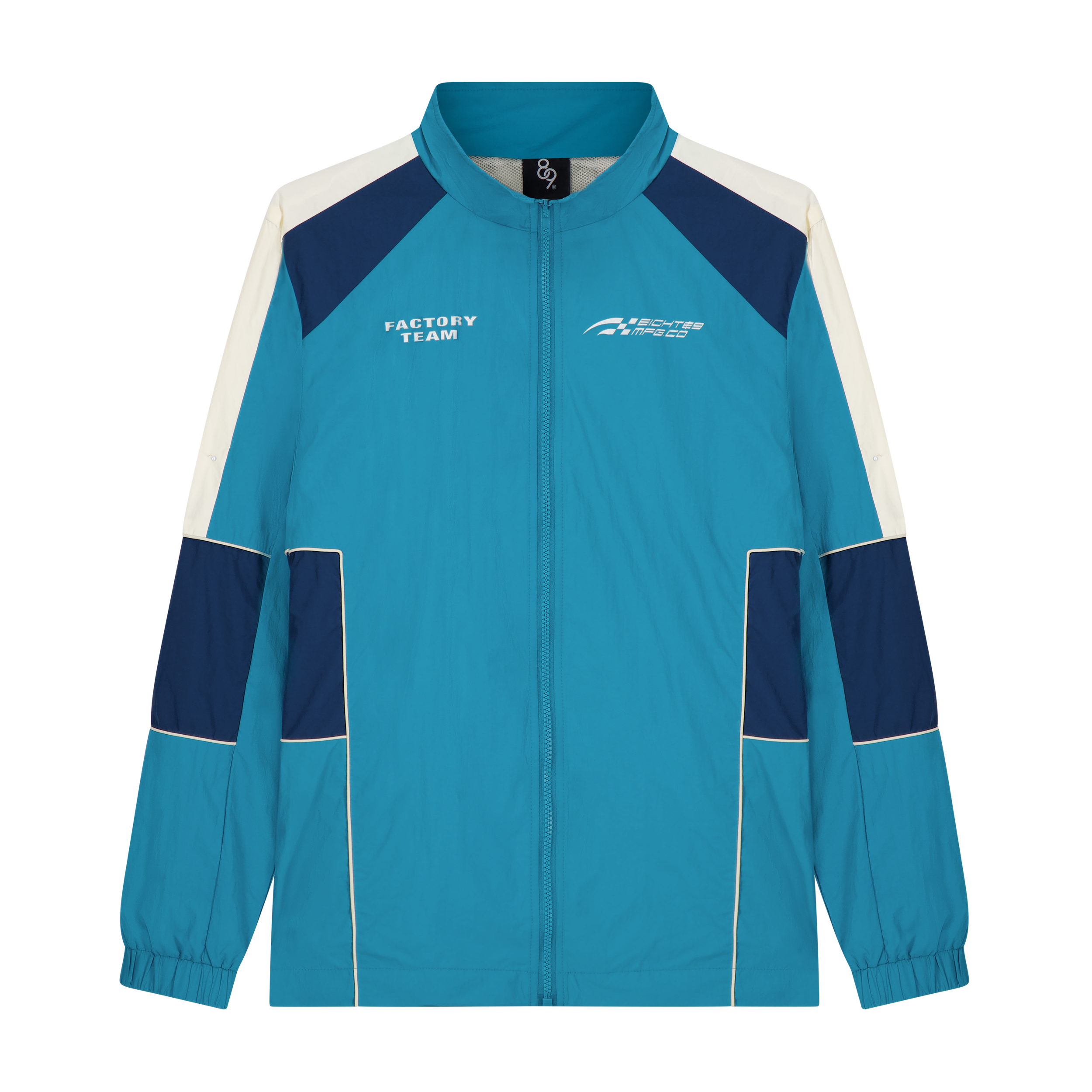 Factory Team Dark Teal Nylon Jacket