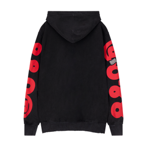 Grand Prix Pullover Black Hoodie