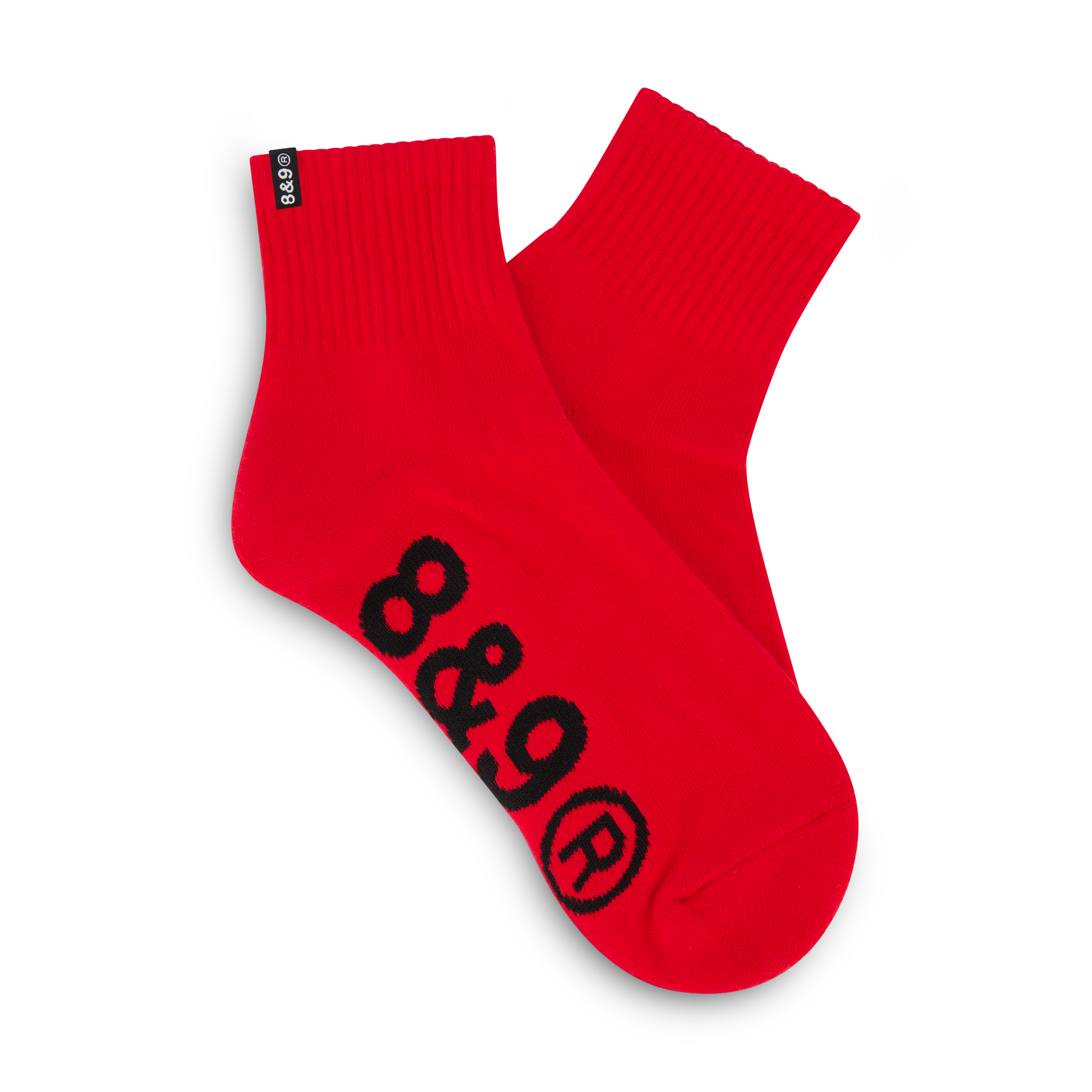 Grand Prix Low Socks Red