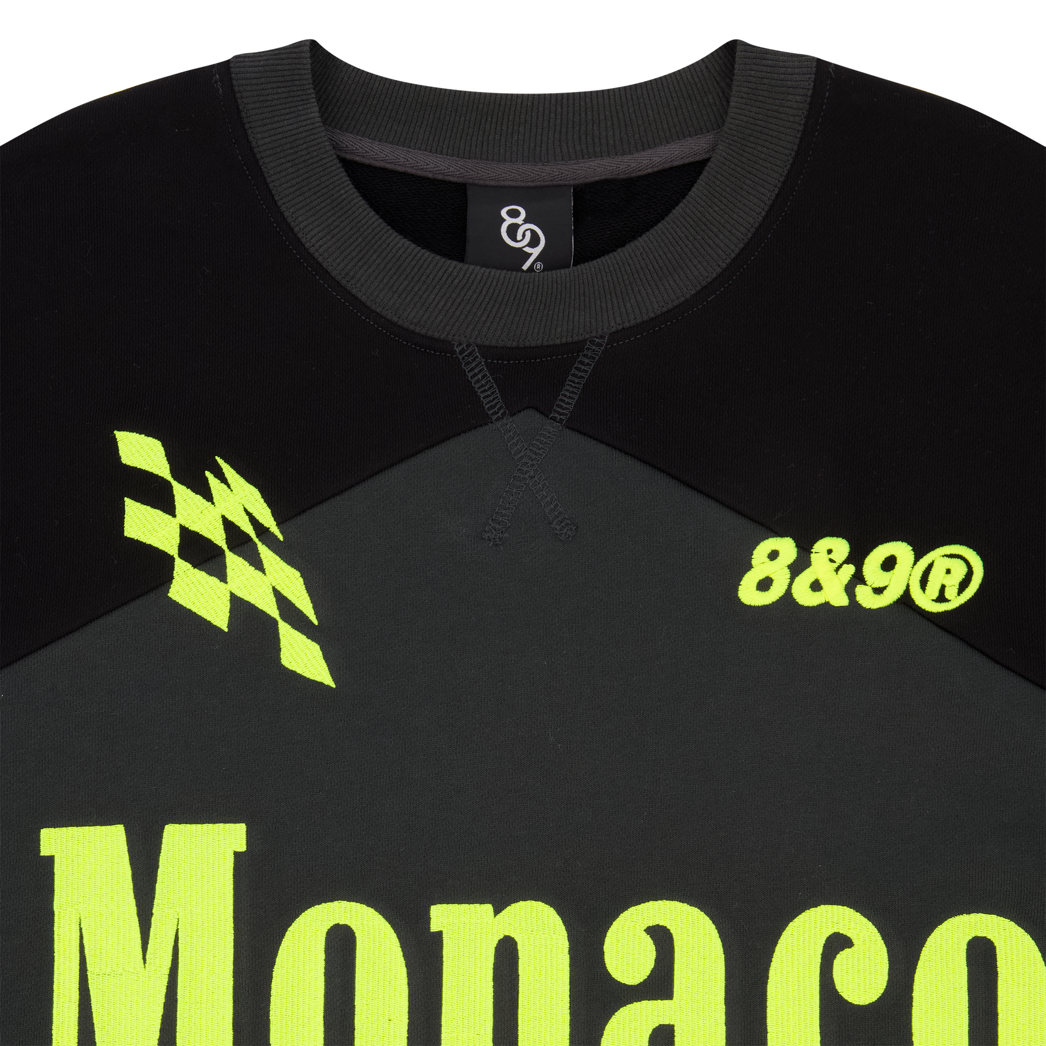 Monaco Crewneck Sweatshirt Black