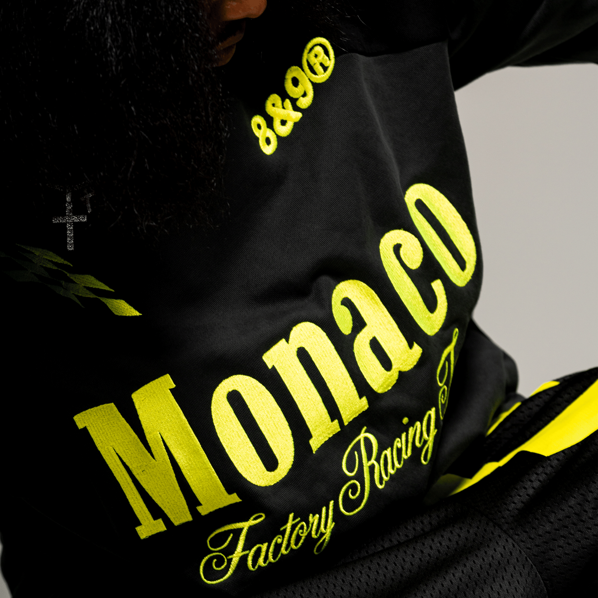 Monaco Crewneck Sweatshirt Black