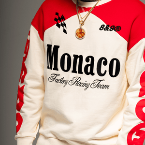 Monaco Crewneck Sweatshirt Red