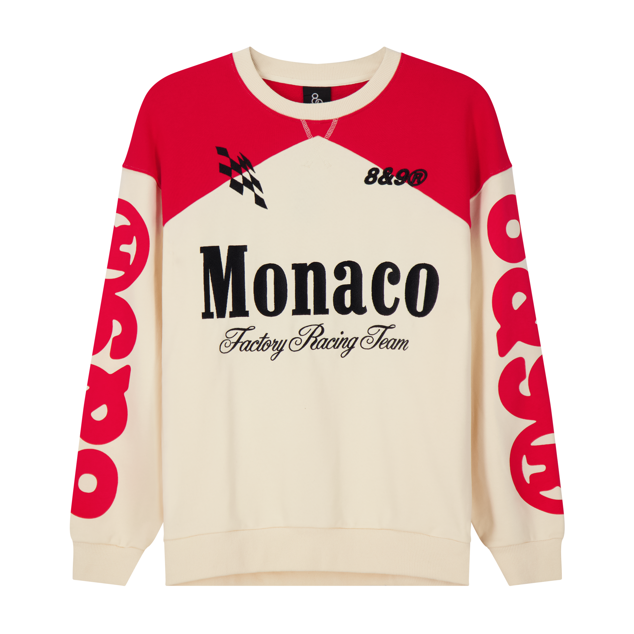 Monaco Crewneck Sweatshirt Red