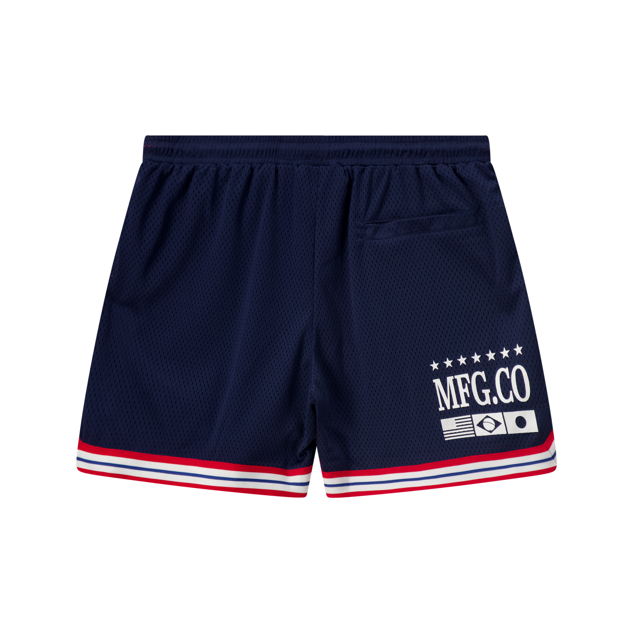 Relay Mesh Shorts Navy