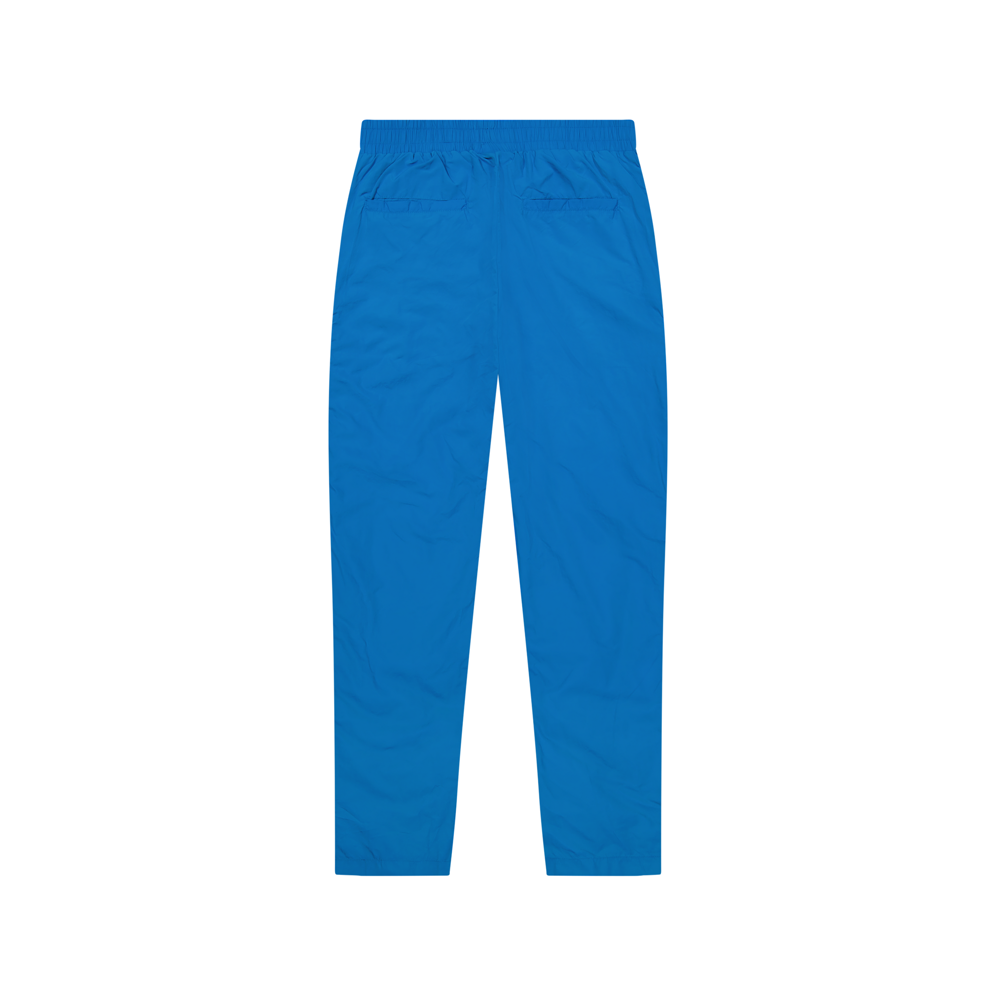 Slide Nylon Flare Zipper Pant Blue