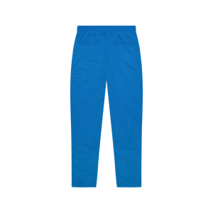 Slide Nylon Flare Zipper Pant Blue