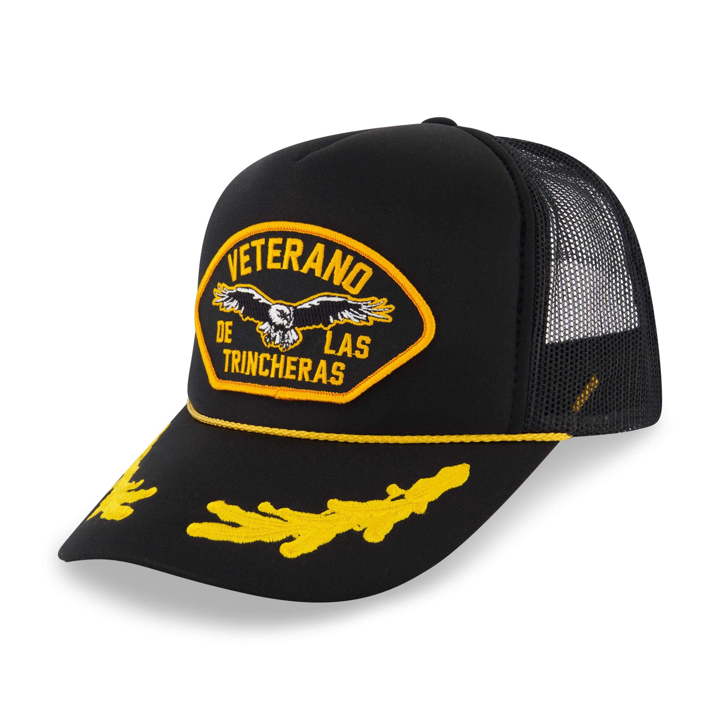 Veterano Black Foam Trucker Hat