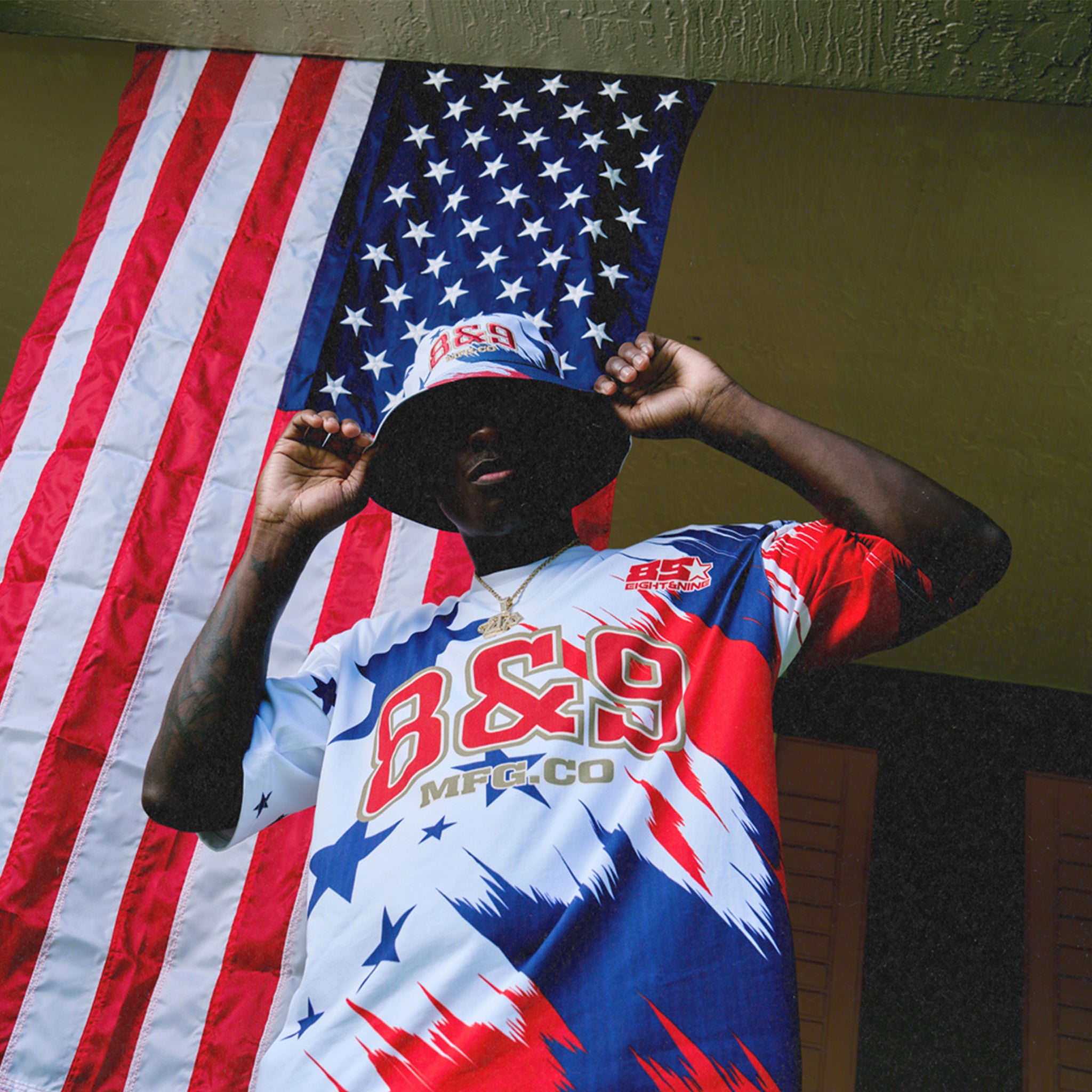 USA Tee White