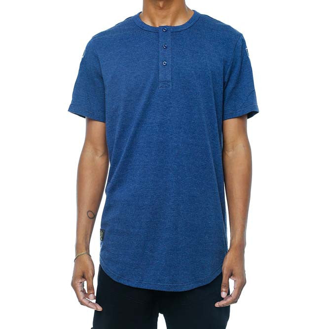 Dice Henley French Blue – 8&9 Clothing Co.
