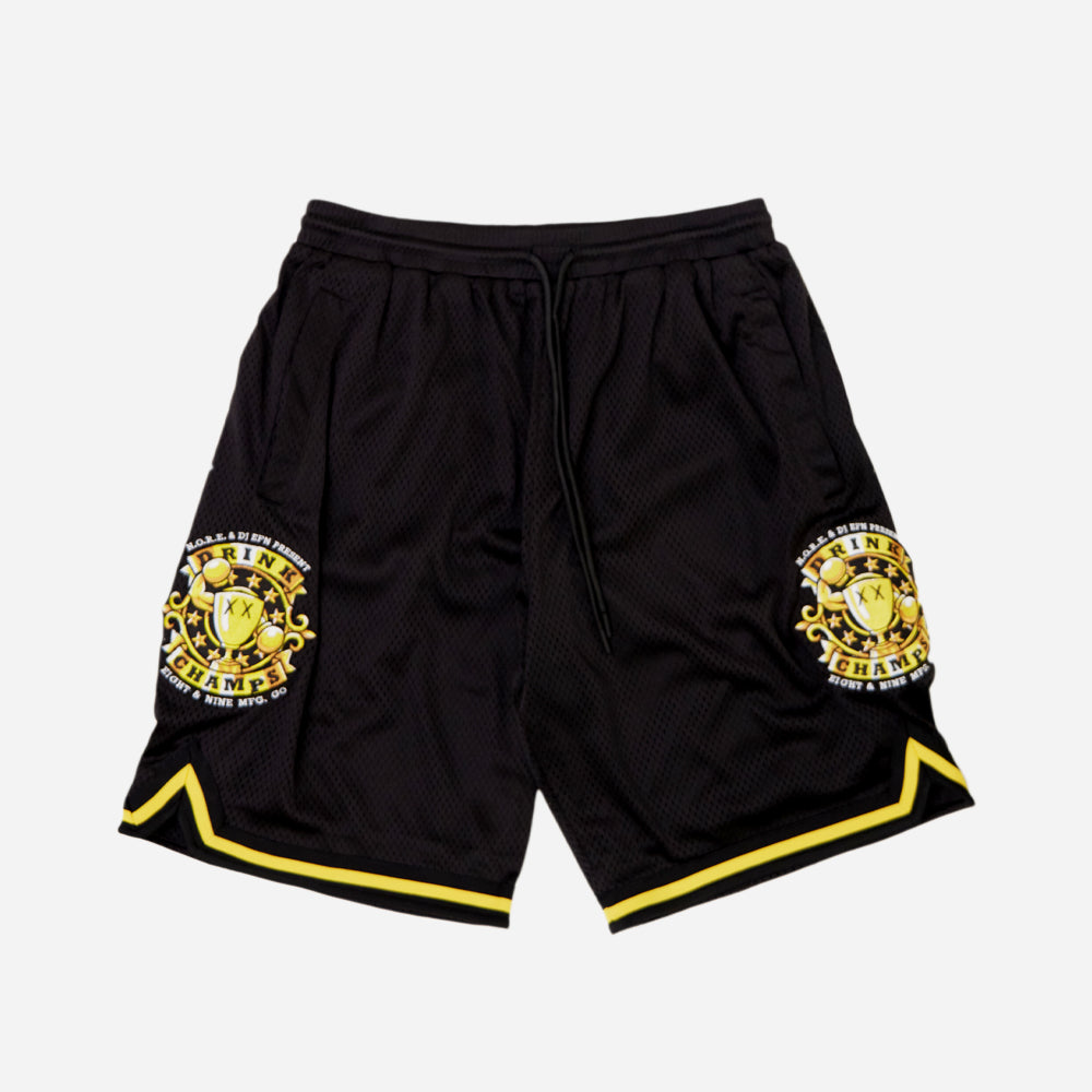 Indie Designs Embroidered NBA Mesh Drop Crotch Shorts – Indie