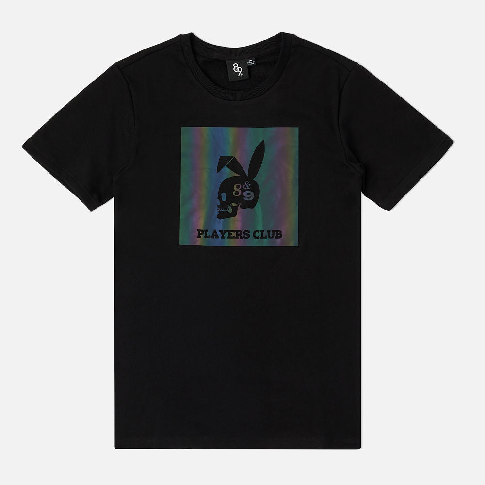 Iridescent Terry T Shirt Black – 8&9 Clothing Co.