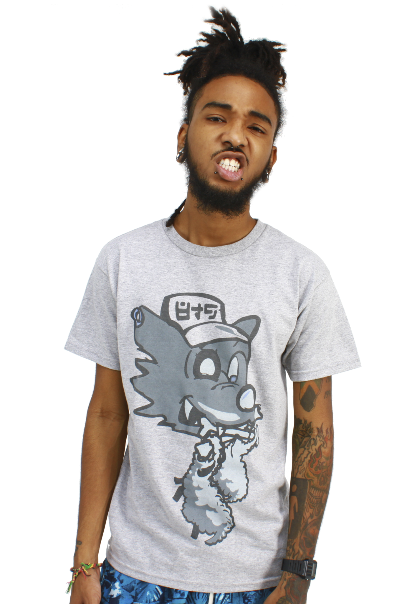 Sheep Eater Jordan 5 Wolf Grey T Shirt - 1